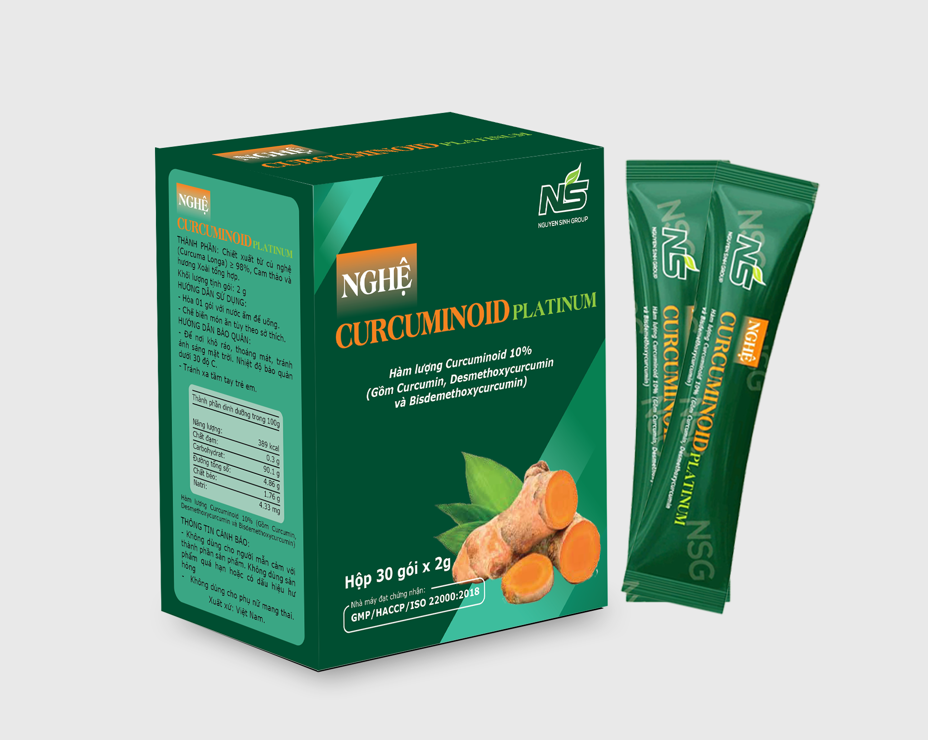 3D NGHE CURCUMINOID mẫu 2